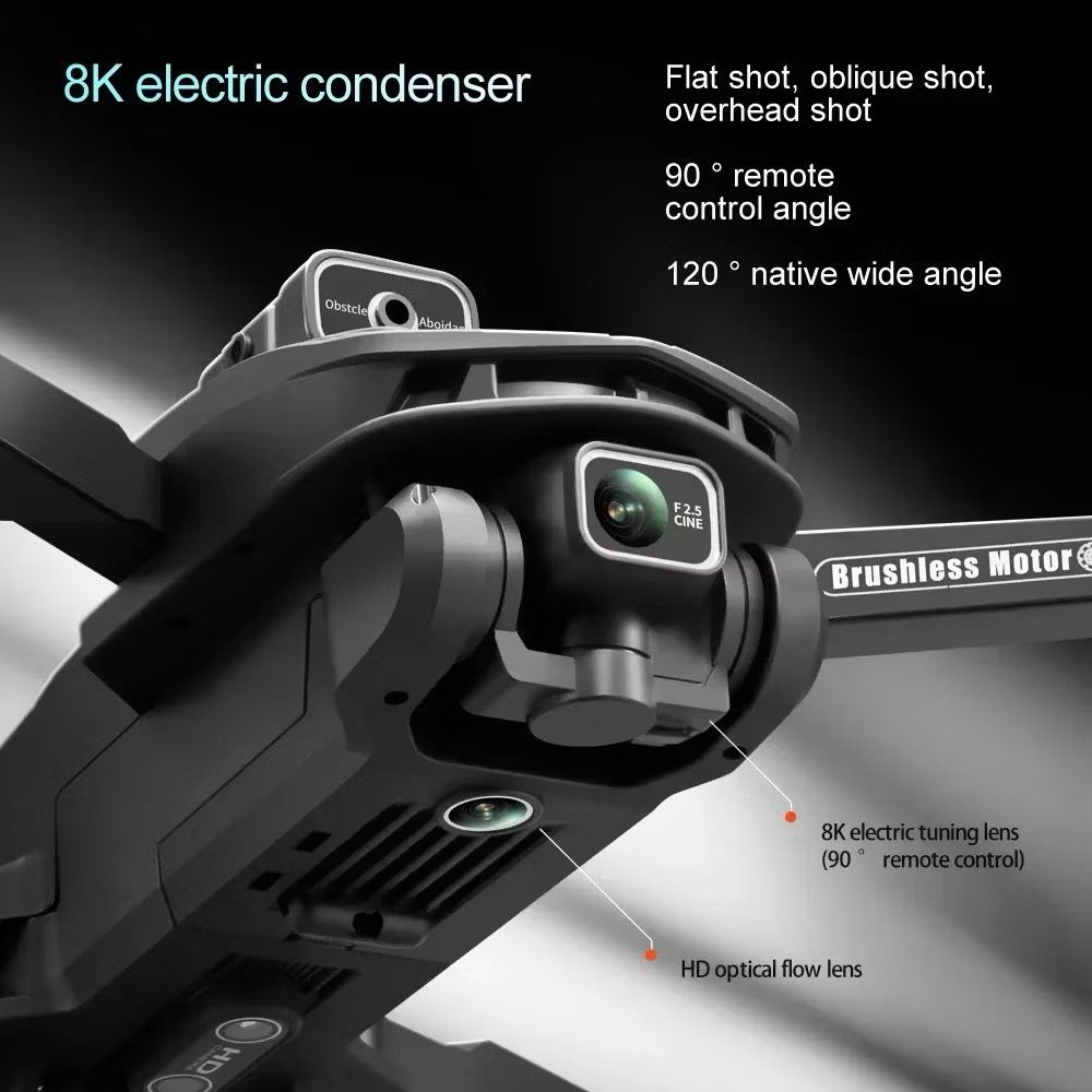 V168 Drone 8K 5G UVA Professional HD Aerial Photography Dual-Camera Omnidirectional Obstacle Avoidance Drone Original images